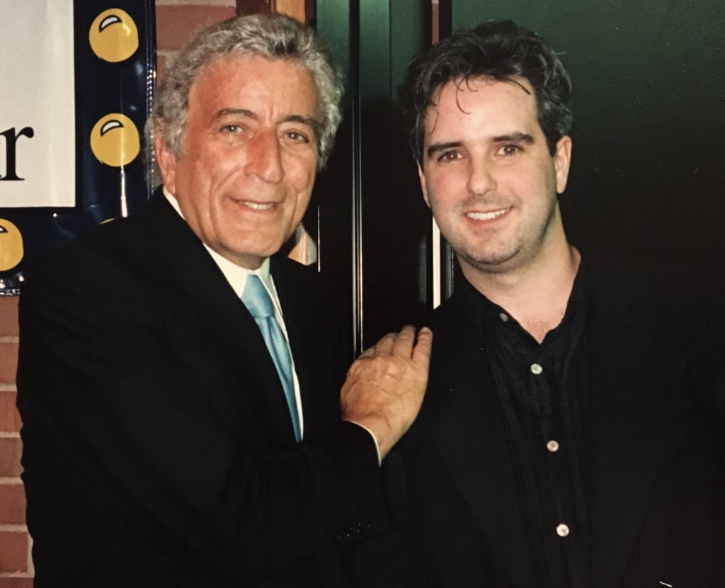 dave Swerdlick of Uptown Podcast Studios with co-Host Tony Bennett